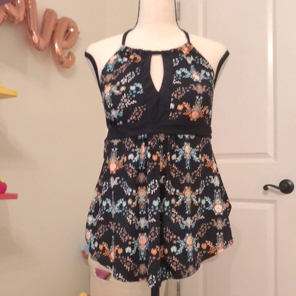 Maternity Halter-Style Bikini Top